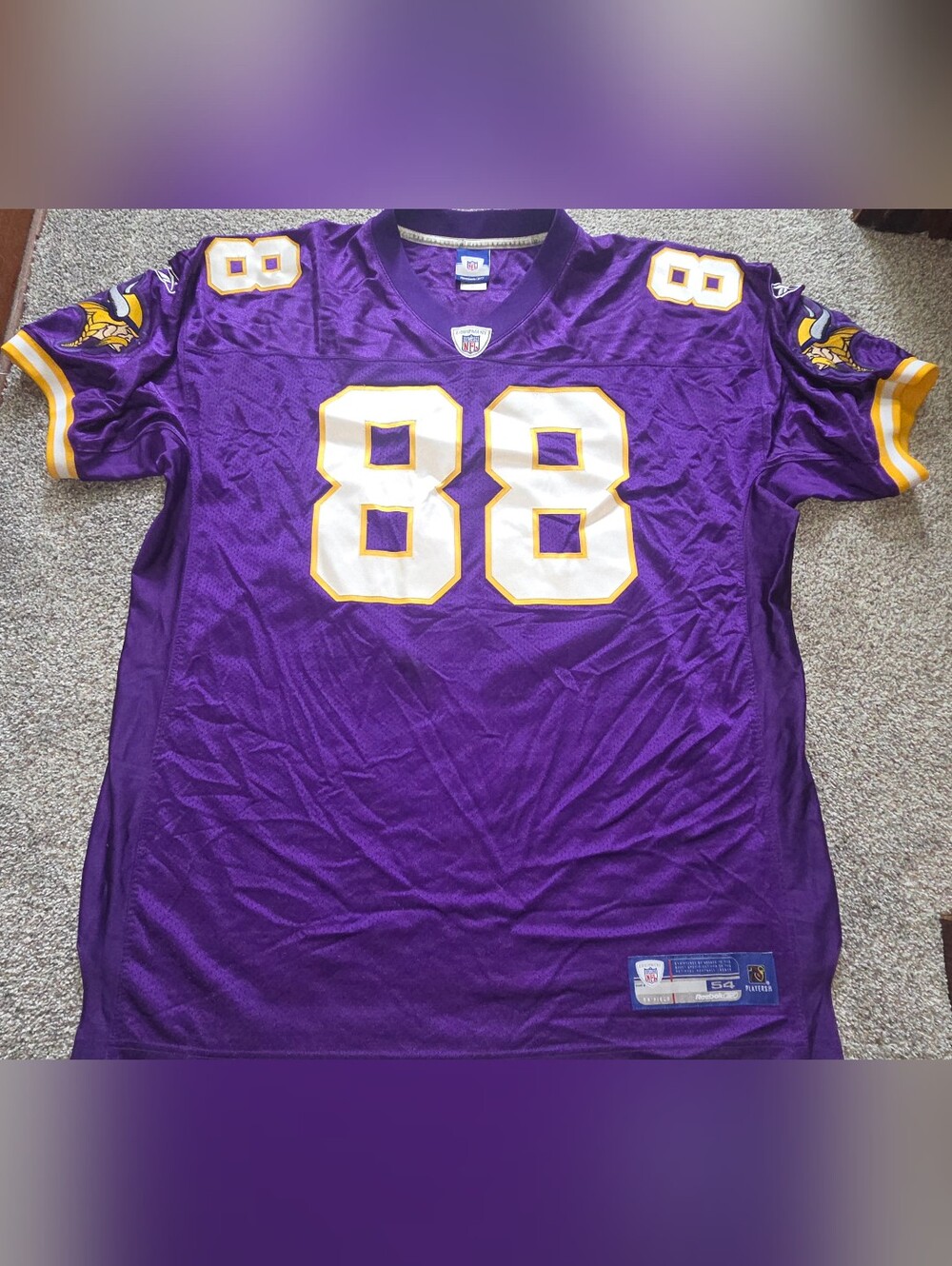 Minnesota Vikings #88 Alan Page Purple Men's Replica Football Jersey Men's 2xl